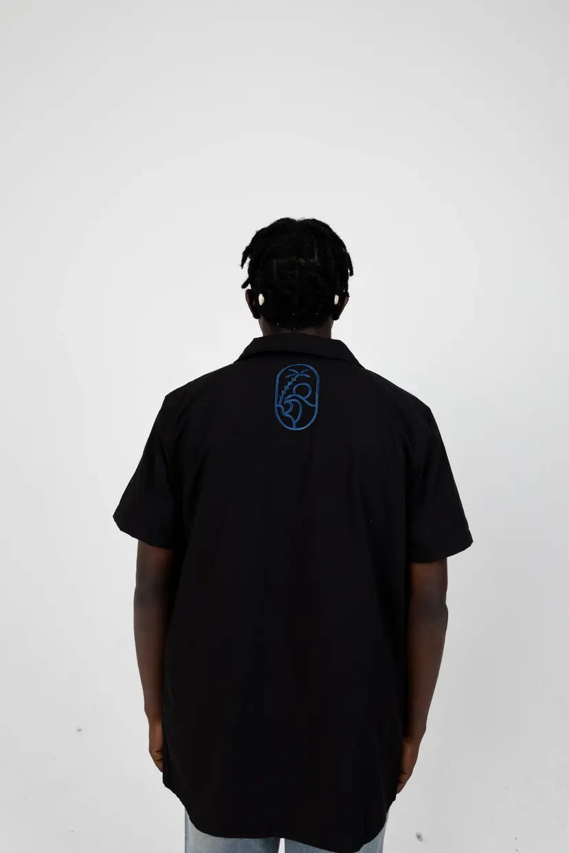 Embroidered Short Sleeve Shirt