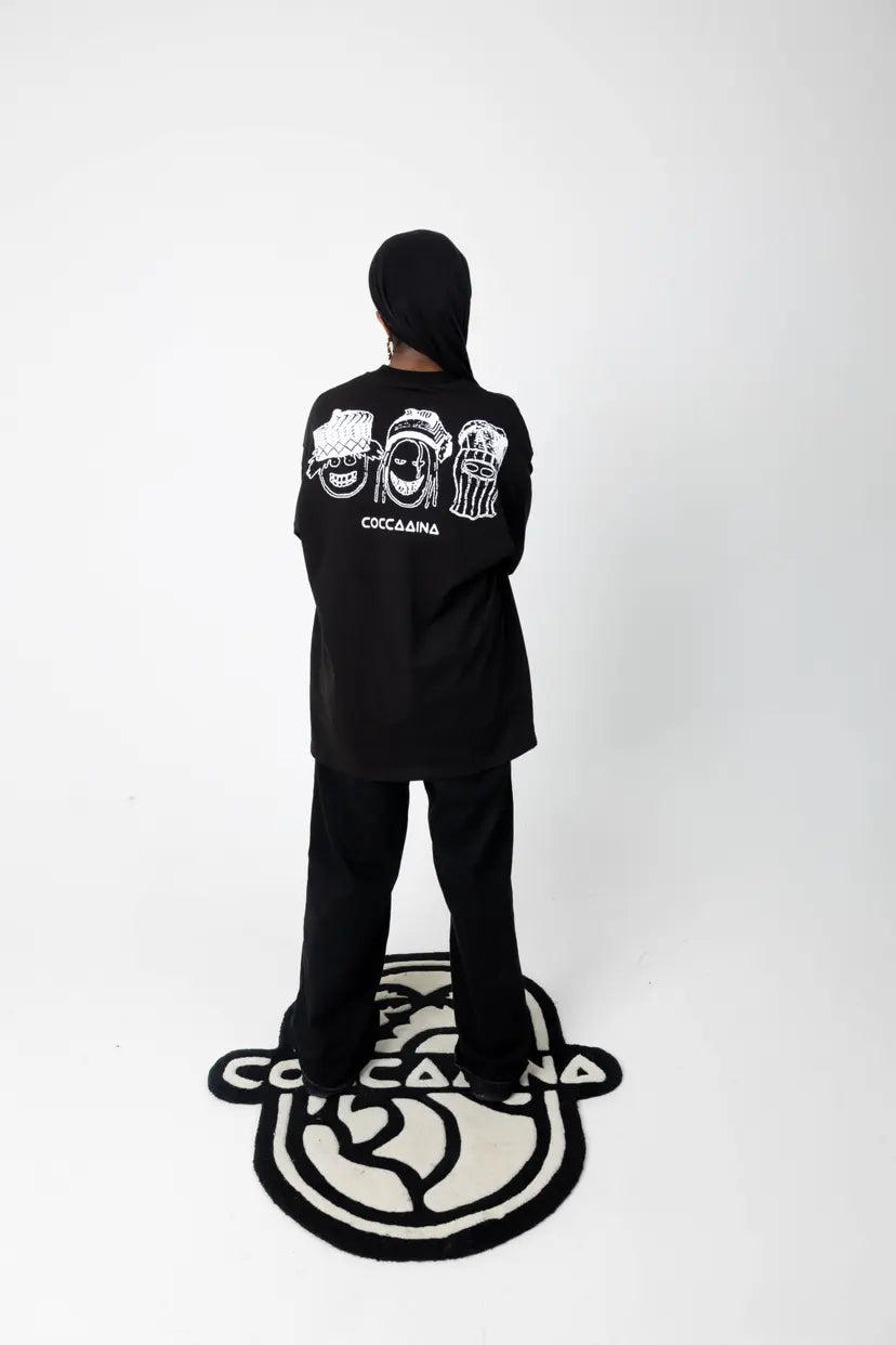 Oversized Culture T-Shirt With Crew Neck